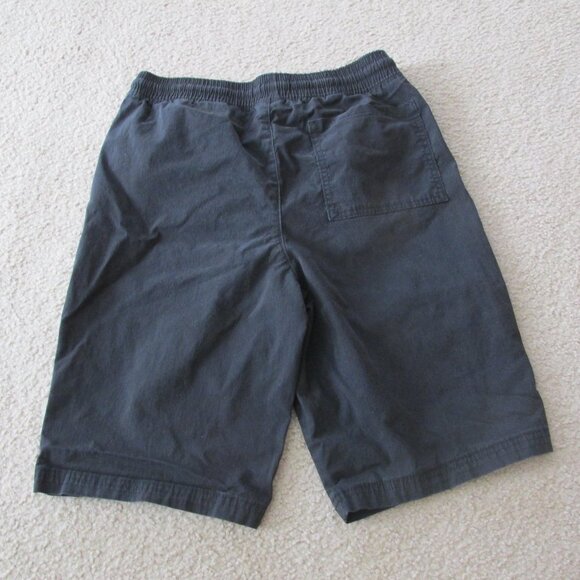 Wonder Nation Pull On Elastic Chino Shorts Youth Boys Size XL 14-16 Black Casual - Picture 6 of 7